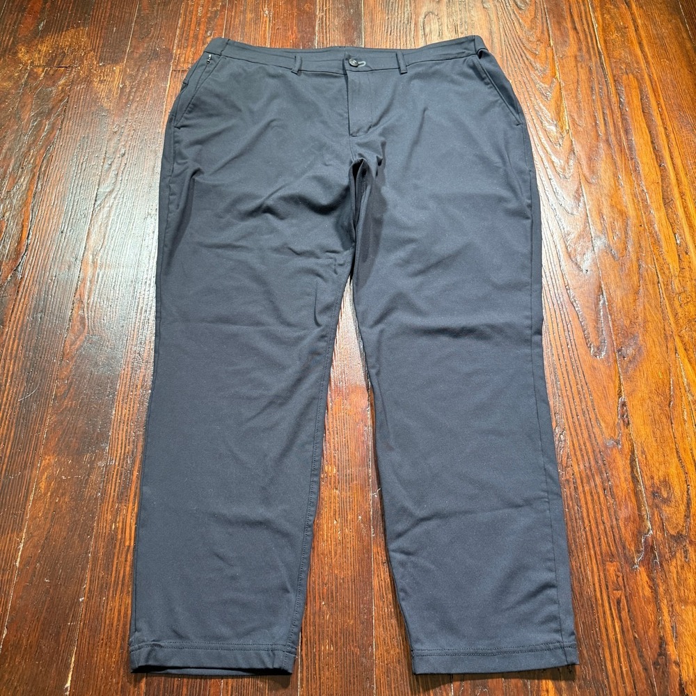 Public Rec Pants Mens 38x30 Black Workday Chino‎ Performance Tech Stretch